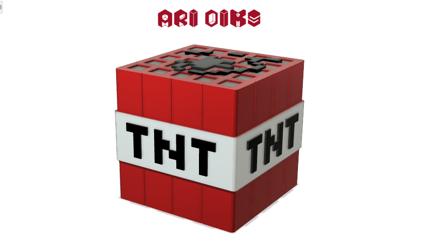 Minecraft Tnt Box Printable Printable World Holiday
